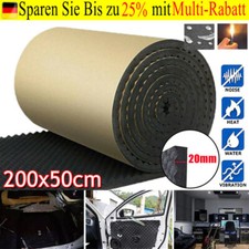 Selbstklebend Dämmschaummatte 200x50cm Auto Dämmung KFZ PKW Motorhaube Dämmmatte