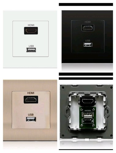Hdmi usb unterputz dose - usb,