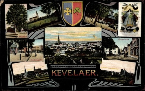 Wappen kevelaer am - ak,
