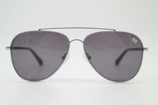 Sonnenbrille WOOD FELLAS NESSELBURG Silber Braun Oval sunglasses Brille Neu