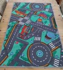 Spiele Teppich 120 cm × 80 cm Kinder Zimmer Straßenteppich 