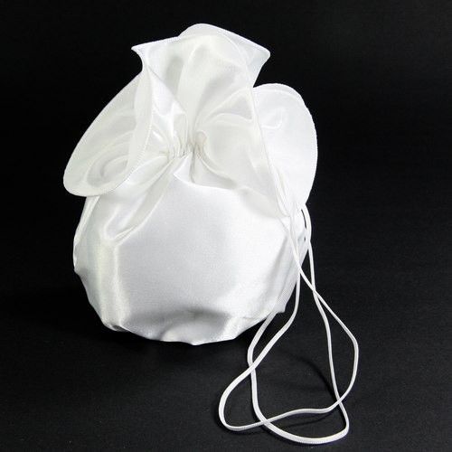 Brautbeutel satin glänzend - satin,