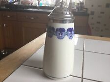 W M F Art Deco 30er Jahre Stiefmütterchen Design Zuckerstreuer mit Chrom Schraubverschluss Dez 2194