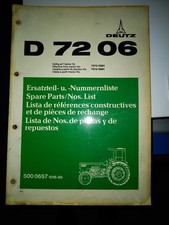 Deutz Schlepper D7206