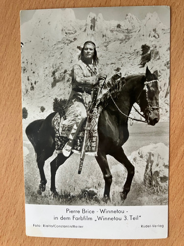 Postkarte pierre brice - pierre, in