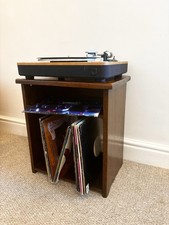 Mid century eiche vinyl - eiche,