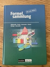 DUDEN Formelsammlung ABITUR