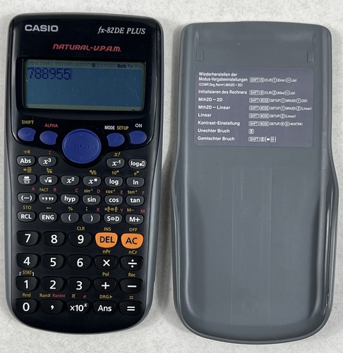 Casio 82de plus - fx,