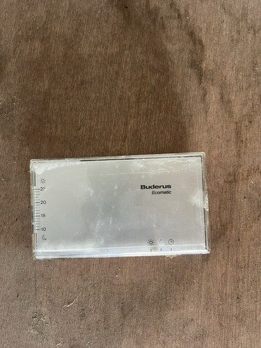 Buderus ecomatic raumregler - buderus,