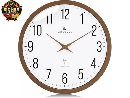 30cm wanduhr funk - 30cm, mit