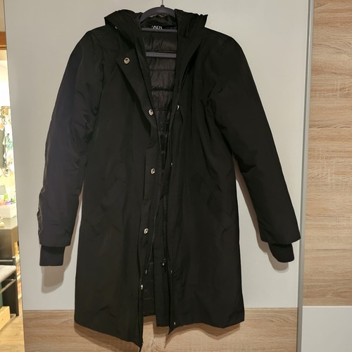 Zara winterjacke mit kapuze - winterjacke,