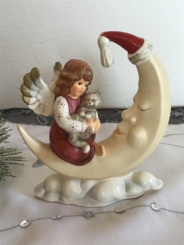 Goebel engel mit katze - goebel,