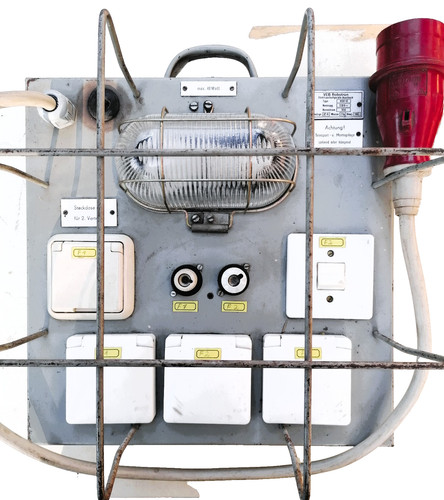 Ddr baustromverteiler veb - ddr,
