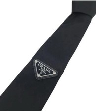 Black Men's Prada Re Nylon Tie