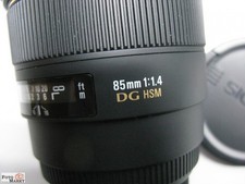 Sigma Tele-Objektiv 85 mm F1,4 EX DG HSM for Canon AF (APS-C + Vollformat)