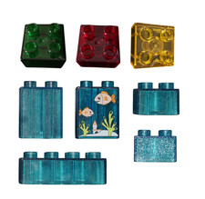 Lego Duplo Stein Transparent