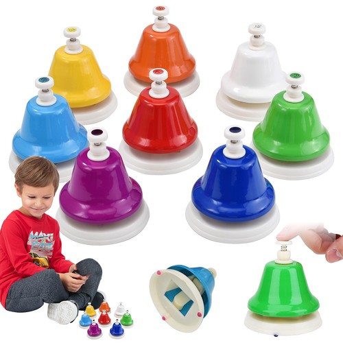 Bunte handglocken set töne - handglocken, 8