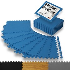 8 Matten 60x60x1cm Bodenschutz