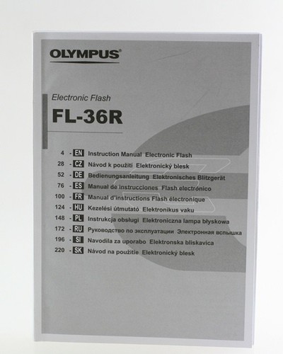 Instruction manual olympus - instruction,