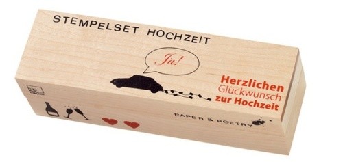 Stempelset hochzeit - stempelset, "hochzeit"
