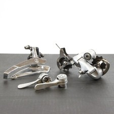 Campagnolo Umwerfer mit Shimano RD MC 33 Schaltwerk + Shimano SL A 551 Hebel