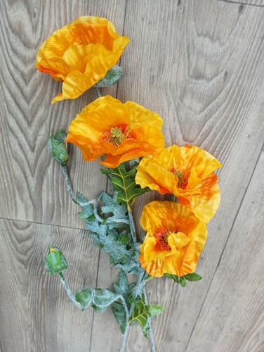 Mohnblumen-Mohn-Kunstblume-Sei