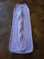 rosa Sommerschlafsack Gr. 110 von impidimpi, Schlafsack mit Reißverschluss