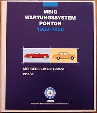 MBIG Wartungssystem Ponton Mercedes 220 SE (W 128) Oldtimer