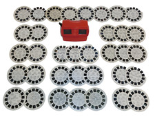 Original VIEW-MASTER 3D BILDBETRACHTER inkl. 33 Scheiben im Set