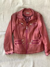 Canada Jacke Damen Kunsrleder Farbe Aubergine Größe 40