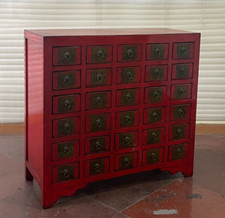 Antiker Apothekerschrank