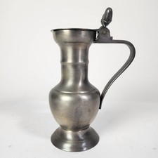 Zinn Krug mit Deckel Zinnkrug