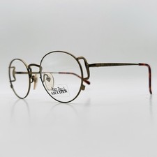 Jean Paul Gaultier Brille Herren Damen rund braun Vintage JPG 55 - 3178 Japan