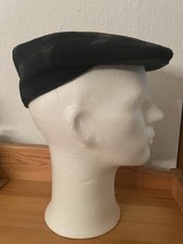 Vintage 80er Stevenson English Style Cap Schiebermütze Flatcap Karomuster 54