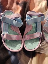 Kindersandalen,Unisex,Mädchen, Jungen,Gr.32+33,Purple Blue,2 Paar Kinderschuhe