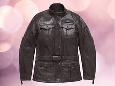 Harley Davidson Jacke / Lederjacke / Motorradjacke ''Messenger 34 CE''