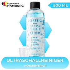 EyeAm Ultraschallreiniger Konzentrat 500ml | Brillenreinigung im Ultraschallbad