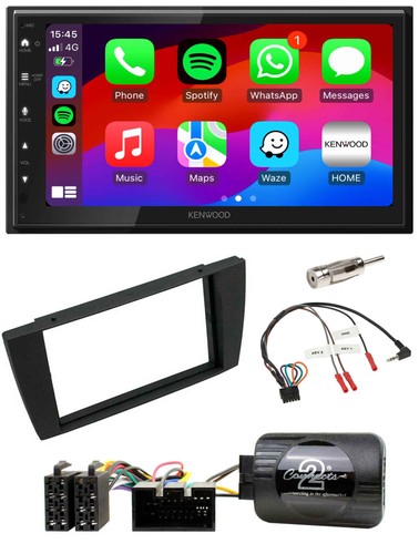 Kenwood lenkrad usb - dab, 2din
