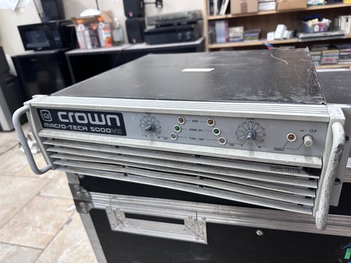 Crown macro tech - crown, 5000vz