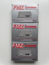 Fleischmann - 3 x 6850 FMZ-Empfängerbaustein f. Magnetartikel - gebraucht m. OVP