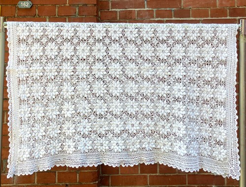 Große vintage häkeldecke - große,