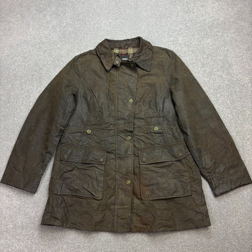 Wachsjacke damen medium grün - wachsjacke,