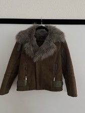 Damen Winterjacke Aus Lammleder Und Fuchspelz S