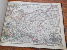 Bergmann stieler atlas - bergmann, stieler's