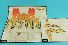 Dekorbogen mz-12 freaky orange S1002.14O v. Graupner / Günther Modellsport