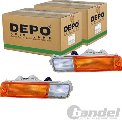 Depo blinker satz gelb - 2x,