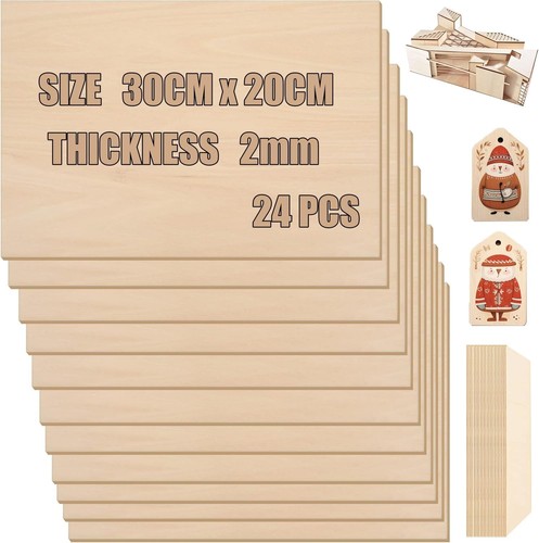 24pcs balsaholz platten - 24pcs,