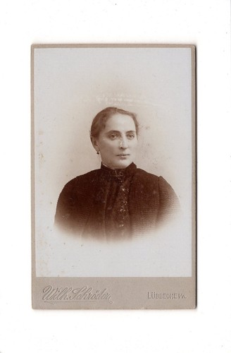 Cdv foto damenportrait - damenportrait,