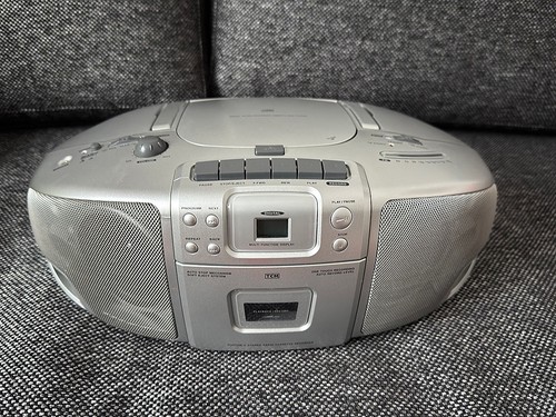Tcm radiorecorder silber - tcm,