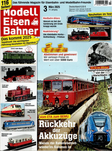 Modelleisenbahner märz - modelleisenbahner, 3/25